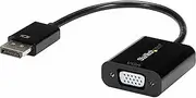 StarTech.com DisplayPort 1.2 to VGA Adapter Converter – DP to VGA – Connect Your DisplayPort Computer to a VGA Projector – 1920x1200