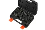 13+2Pc Damaged Bolt Nut Screw Remover Tool Socket Threading Extractor Removal