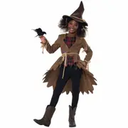 Hay Grrl Scarecrow Horror Wizard of Oz Story Book Week Child Girls Costume