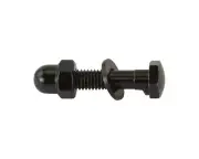 ALTA Bicycle Steel BLACK BOLT/NUT For Seat Posts (M8 x 45mm) Hex Binder Bolt