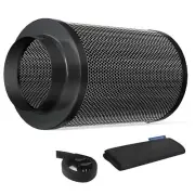 4" Hydrocarbon Air Filter - Reduces Odors & Contaminants for Hydroponics