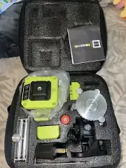 SUSBIE Laser Level 3x360 Cross Line Laser For Construction / H/V-Beam UNTESTED