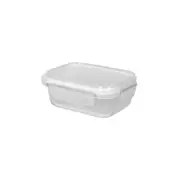 Harbour Housewares Glass Food Storage Container with Lid - 370ml