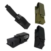 2pcs Molle Flashlight Pouch Holder Waist Pack Storage Bag Pouches Accessories