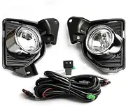 Car Fog Lights For TOYOTA For HIACE For COMMUTER 2014 2015 2016 Led DRL Daytime Running Lights Daylights Car Front Bumper Fog Light(Fog Lamp)
