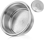 Replacement Dual Wall Filter Basket 54mm 2 Cup, Compatible with Breville Espresso Machines (BES860XL/11.41) - Double Shot Portafilter Accessories