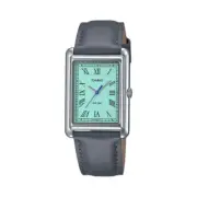 Casio LTP-B165L-2BVEF Women's Watch - Blue Dial, Grey Leather Strap