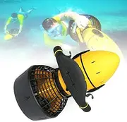 Portable Electric Underwater Scooter, 300 W Submersible Underwater Booster, Underwater Self-Swimming Propeller for Scuba Diving Water Sports Snorkeling Adventures Sea Adventures