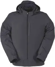 Furygan London EVO 2 Motorcycle Textile Jacket, black-grey, Size 2XL for Men Black Grey