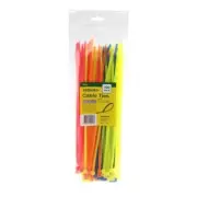 Cable Ties Combination 4.8 x 300mm Pack 100 Tridon CTP32