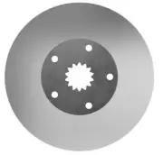 Brake Disk Brake Disk JOHN DEERE PART NO: YZ121813 OEM FREE SHIPPING!