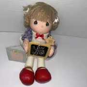 Vintage 1987 Precious Moments “I Luv You” Friendship Line Applause 16030