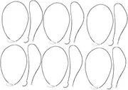 AUTSUPPL 10Pcs Necklace Cord with Lobster Clasp Durable DIY Jewelry Making String Versatile Cord for Pendants and Bracelets Skin Friendly Material for Men and Women