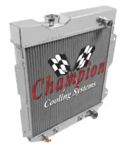 SR Champion 3 Row Radiator Lower Passenger for 1960 - 1965 Ford Econoline (for: Ford)