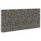Gabion Wall with Covers Galvanised Steel 300x30x150 cm vidaXL