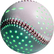 9 Inch Glow in The Dark Baseball Night Throwing Practice Baseball for Family Sports Entertainment
