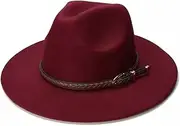 [JANeGWXRUuW] Classic Bowler Hat Vintage Gentleman's Jazz Brimmed Felt Ceremony Hat for Outdoor