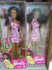 New Barbie Holiday Doll Black Hair Candy Cane Dress African American