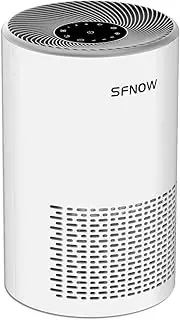 Air Purifiers for Bedroom, SFNOW H13 True HEPA Air Filter, Quiet Air Cleaner for 100m2/100sqm, 4 Fan Speed, Timer, Portable Air Purifier