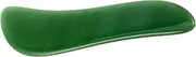 SHERCHPRY Handheld Scraping Tool Natural Jade Facial Scraper for Muscle Relaxation S Shaped Design for Massage Face Eyes and Legs Portable Beauty Tool for Women