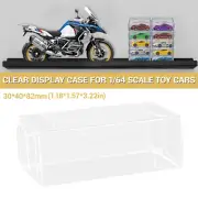 25pcs Clear Model Toy Car Display Box Show Storage Case Dustproof For 1:64
