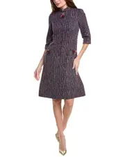 Teri Jon by Rickie Freeman Tweed Sheath Dress