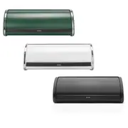 Brabantia Large Roll Top Bread Bin - Matte Black