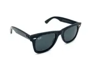 Ray-Ban RB2140 Sunglasses Unisex Black Wayfarer Grey 50mm New & Authentic