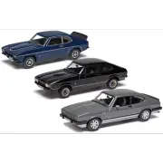 Corgi 1:43 Scale Ford Capri Sporting Trilogy Collection