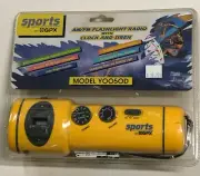 GPX Centurion Y0050D Emergency Siren, Clock, Radio AM/FM with Light New