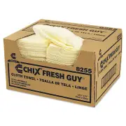 Chix� Fresh Guy Towels, 13 1/2 x 13 1/2, Yellow, 150/Carton