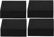 4pcs Slip Rubber Mats for Exercise Equipment Mats for Home Gyms Thick Rubber Washers Blocks Sound Dampening Treadmill Pad