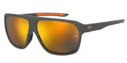 Under Armour UA DOMINATE KB7/50 Men's Sunglasses Grey Size 62