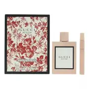 Gucci Bloom 100ml Edp + 10ml Edp Travel Retail Exclusive Set New 100% Genuine
