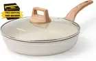 Non Stick Frying Pan Skillet,10" Nonstick Fry Pan with Glass Lid, Egg Pan Omelet