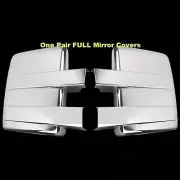 FOR 2009 10 11 12 13 2014 Ford F150 F-150 Chrome Full Towing Mirror Cover stick