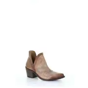 Circle G by Corral Ladies Cognac Embroidery Booties Q0143