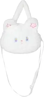 [LIFKOME] Cute Plush Rabbit Satchel Boys and Girls Crossbody Purse for Girls Boys Toddlers Sling Bag