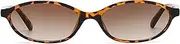 [LJCZKA] Retro Oval Cat Eye Sunglasses for Women 90s Trendy Small Frame Sunnies Vintage Cateye y2k Shades UV400 Protection