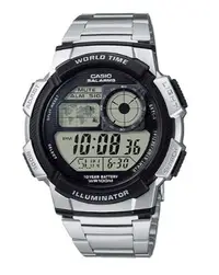 在飛比找Yahoo!奇摩拍賣優惠-【萬錶行】CASIO 世界城市野外風格概念錶  AE-100