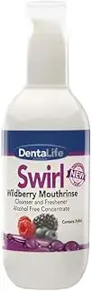 Mouthwash Rinse – Wildberry Flavor, Alcohol-Free | 200ml Oral Rinse for Fresh Breath, Gum Health & Cavity Protection