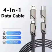 4 In 1 Fast Charging Data Cable Suitable For Type-C PD 4 Charging Cable to S3J9