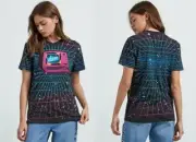 Volcom Georgia May Jagger Size 8 Tee T-shirt Retro Design Cotton Black Top GMJ