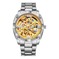 在飛比找蝦皮購物優惠-【潮裡潮氣】WLISTH/沃力仕機械手錶男品牌手錶時尚商務鏤