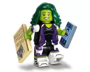 LEGO Marvel CMF Series 2 - NEW Minifigure "She-Hulk" with Accessories