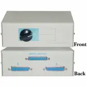 DB25 Female AB 2 Way Switch Box 2-PORT 40D3-17602