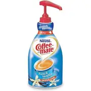 Coffee-mate 31803 Liquid Coffee Creamer, French Vanilla, 1500mL Pump Bottle