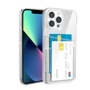 For iPhone 15 14 Pro Max Plus 13 12 11 XR 8 Shockproof Card Slot Soft Case Cover