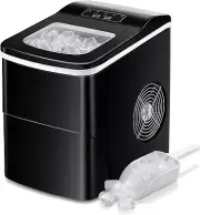 Countertop Ice Maker Machine, Portable Ice Makers Countertop, Make 12Kg Ice in 2