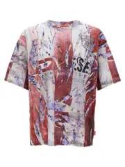 [Diesel] Diesel-T-Boxt-R13 T Shirt Multicolor-Uomo L Multicolor